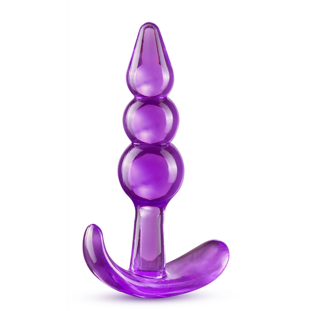 Анальная пробка - Анальный плаг B YOURS TRIPLE BEAD ANAL PLUG PURPLE 2