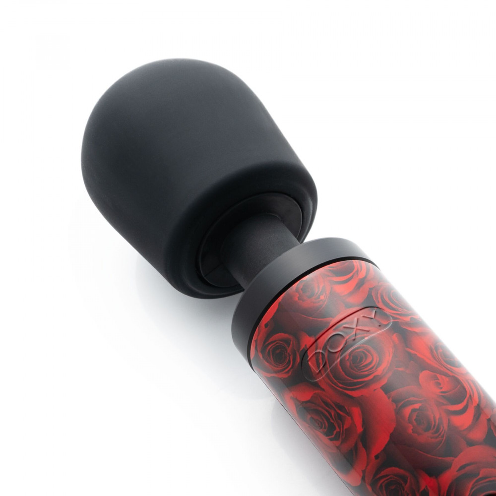 Вибромассажеры - Вибромассажер DOXY Original ROSE PATTERN, очень мощный, питание 220В, пульсирующие вибрации 2
