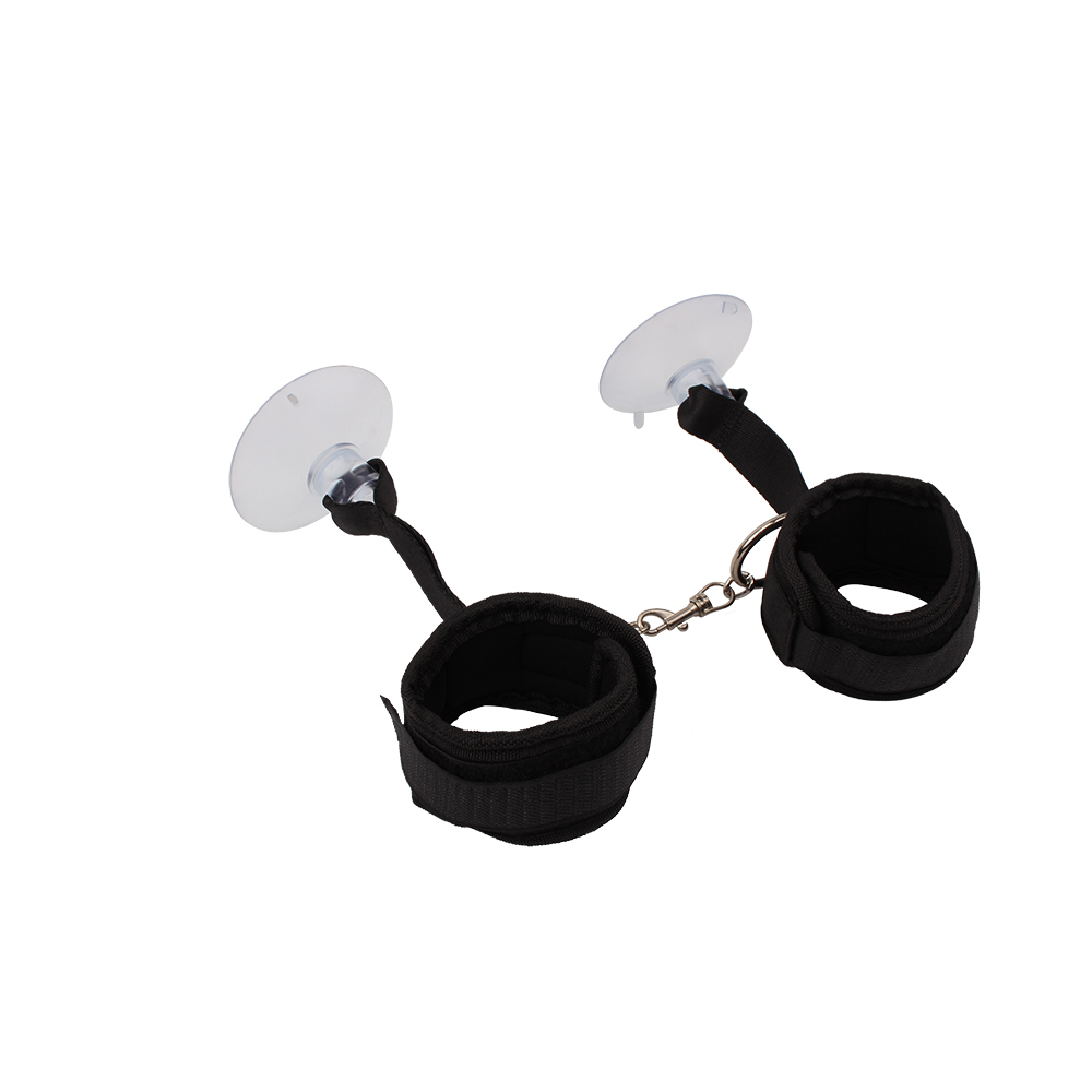 Наручники, веревки, бондажы, поножи - Фиксаторы для рук Chisa Behave Tie Up Love Cuffs на присоске