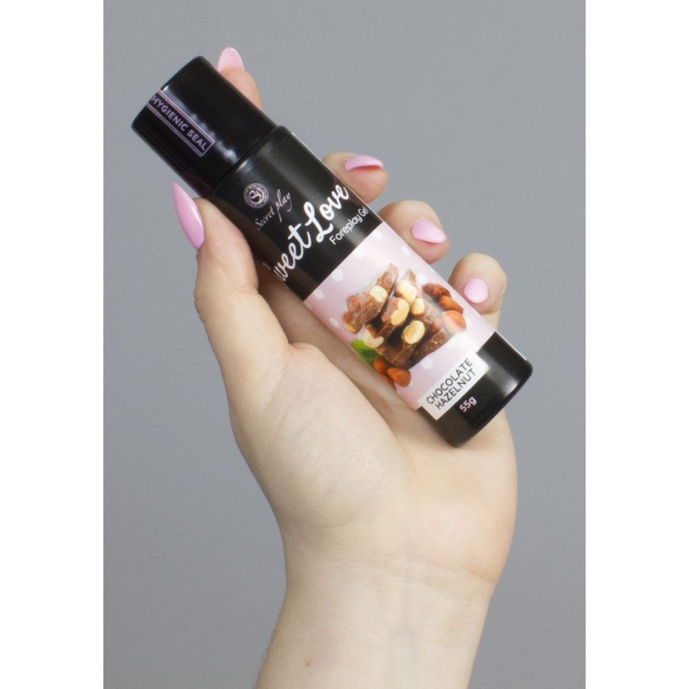 Лубриканты - Гель для орального секса Secret Play - Sweet Love Chocolate Hazelnut Gel, 60 ml 1