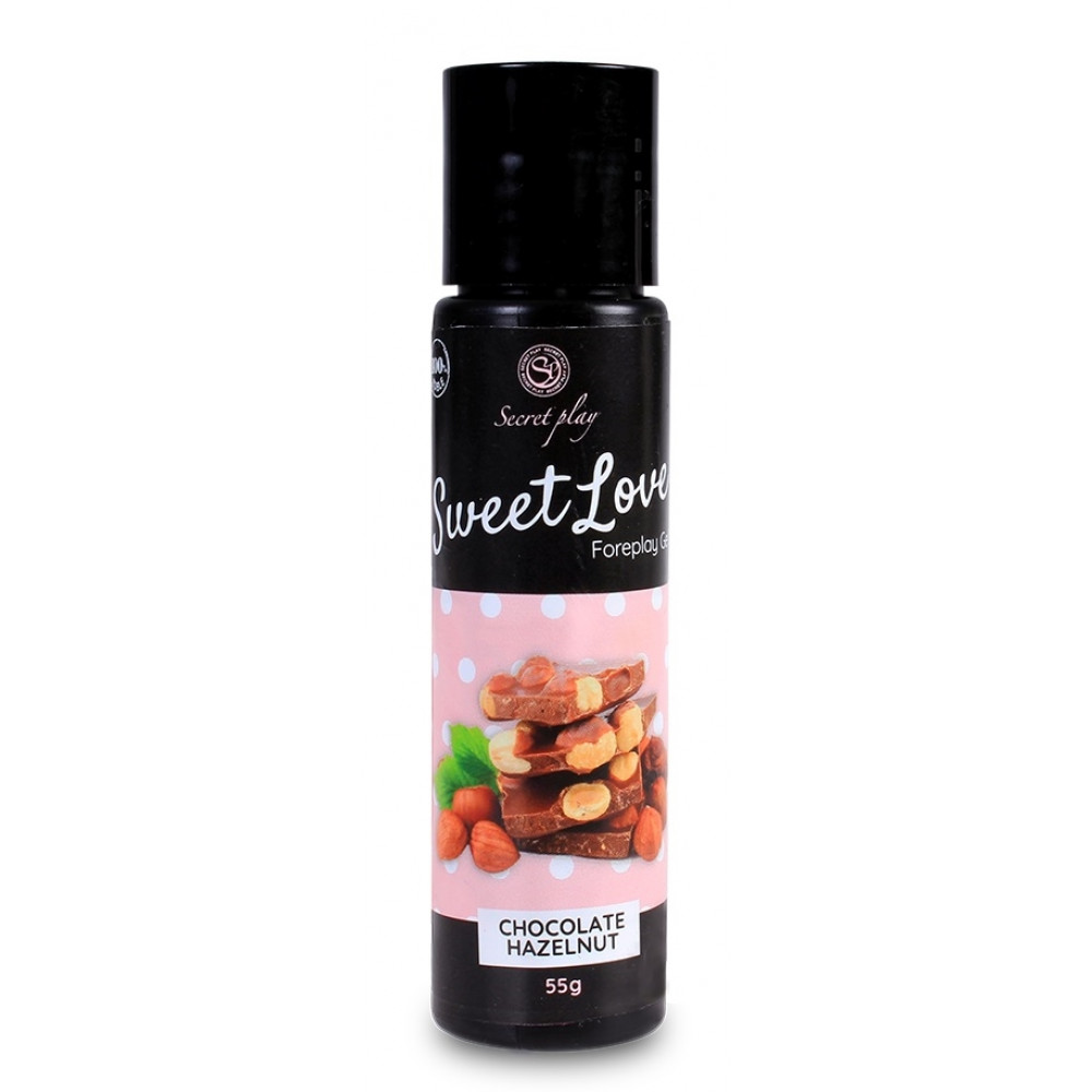 Лубриканты - Гель для орального секса Secret Play - Sweet Love Chocolate Hazelnut Gel, 60 ml 2