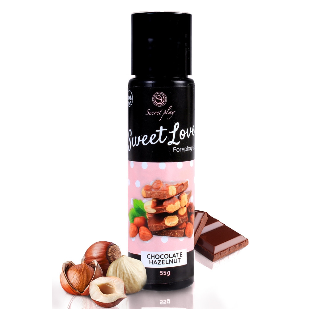 Лубриканты - Гель для орального секса Secret Play - Sweet Love Chocolate Hazelnut Gel, 60 ml