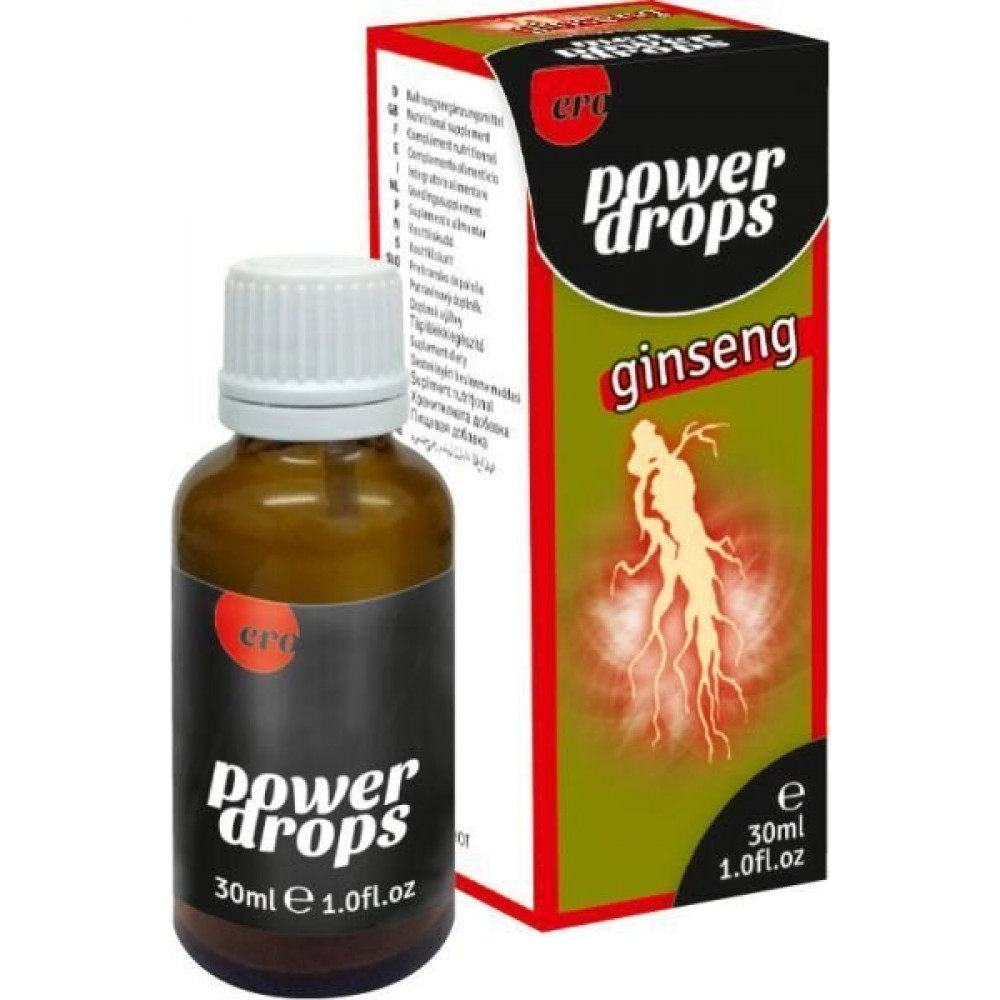 Лубриканты - Капли для повышения потенции для мужчин ERO '' Power Drops '' ( 30 ml )