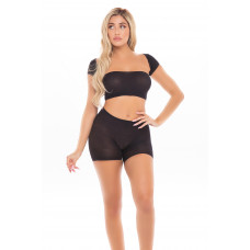 Комплект ON YOUR MIND 3PC SHORT SET BLACK, OS