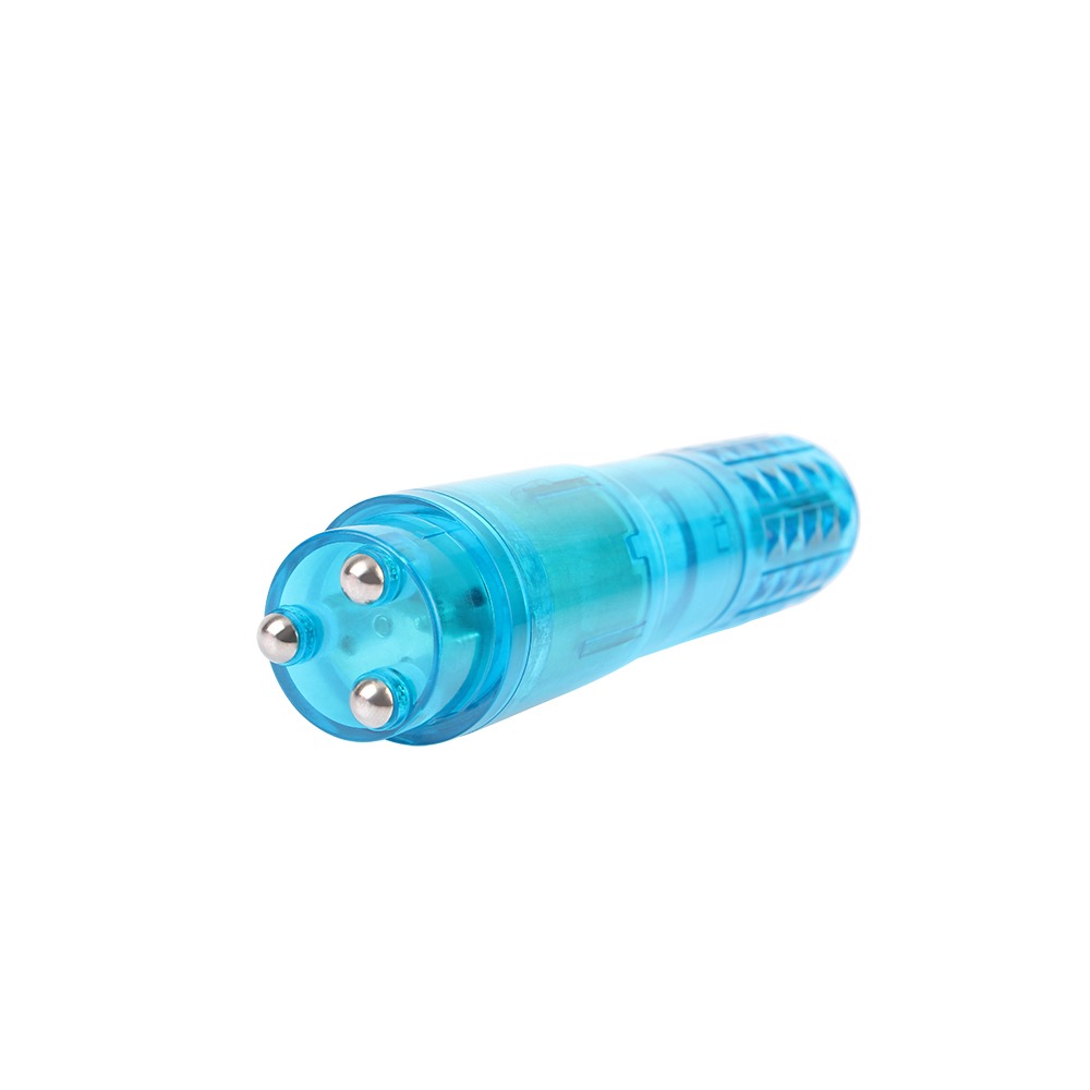 Секс игрушки - Мини-вибратор со сменными насадками Chisa Basic Luv Theory Ultimate Massager, голубой 4