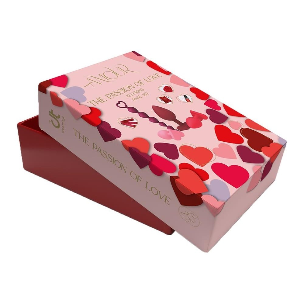 Секс игрушки - Набор для анальной тренировки Dream Toys Amour The Passion Of Love с бусинами и аксессуарами 7