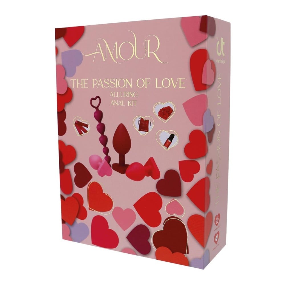 Секс игрушки - Набор для анальной тренировки Dream Toys Amour The Passion Of Love с бусинами и аксессуарами 8