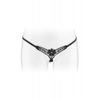Трусики-стринги с доступом Fashion Secret DANUTA Black