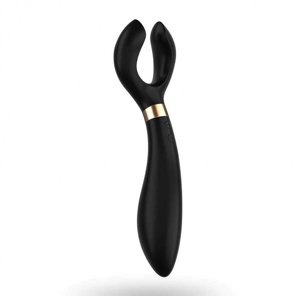 Вибраторы для пар - Вибратор для пар Satisfyer Endless Fun Black, три мотора, многофункциональный 1