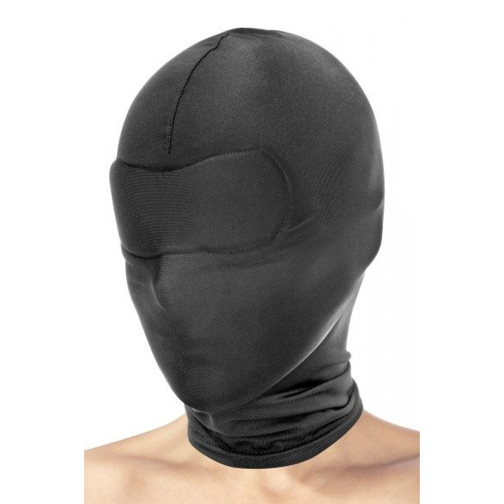 Маски - Капюшон для БДСМ Fetish Tentation Closed Hood с закрытыми глазами и ртом 1