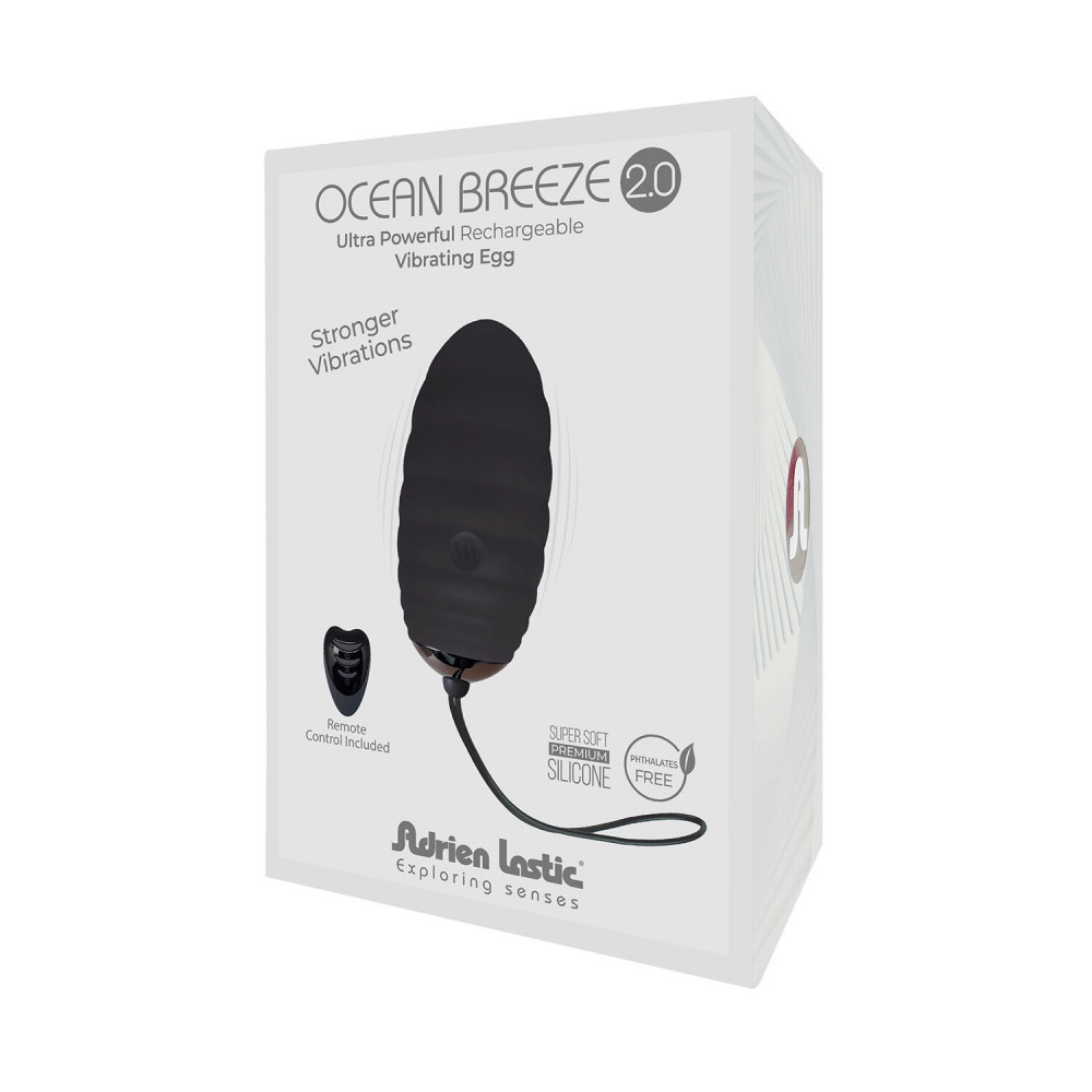 Виброяйцо - Виброяйцо Adrien Lastic Ocean Breeze 2.0 Black 1