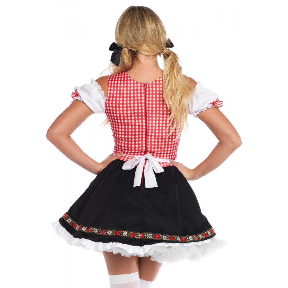 Эротические костюмы - Баварский костюм «Октоберфест» Leg Avenue Beer Garden Babe S 4