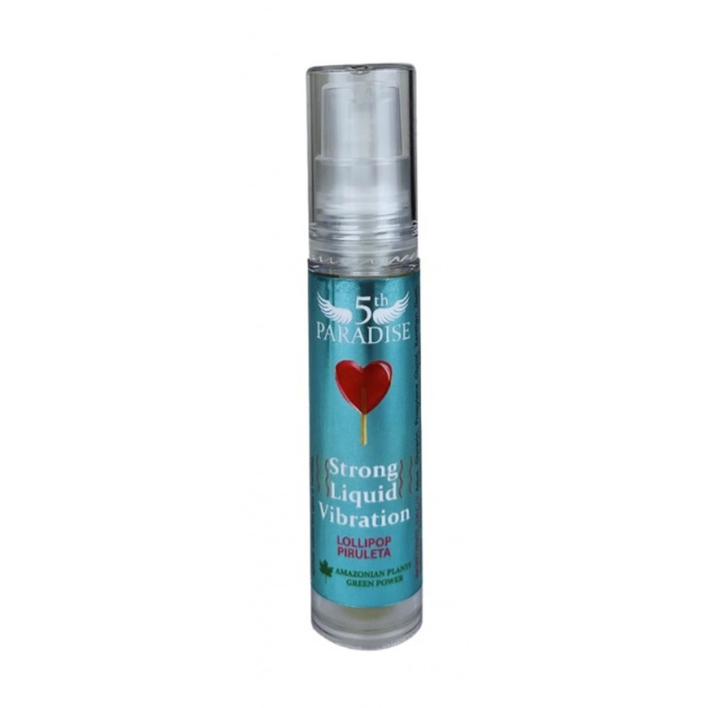 Лубриканты - Стимулирующий гель (жидкий вибратор) 5th PARADISE Strong Liquid Vibration - Lollipop, 10 ml