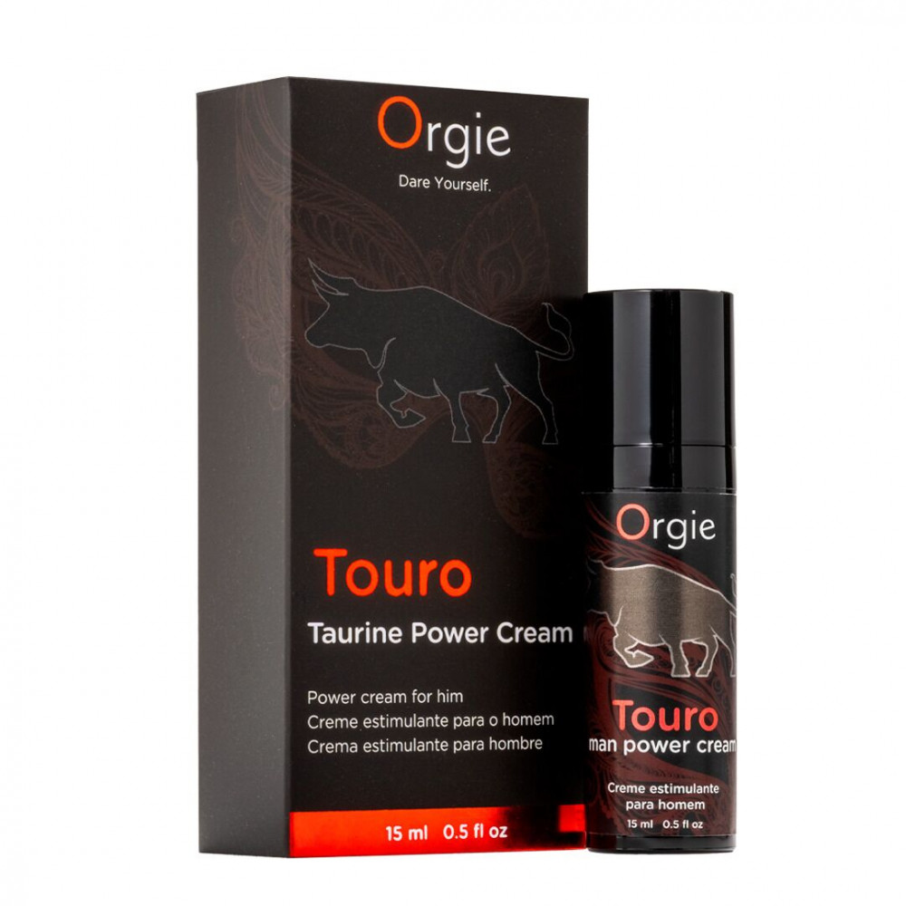 Мужские возбудители - Крем для эрекции Orgie - Touro Power Cream (15 мл)