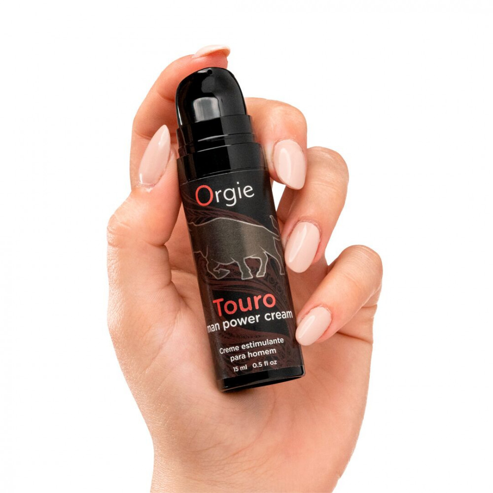 Мужские возбудители - Крем для эрекции Orgie - Touro Power Cream (15 мл) 1
