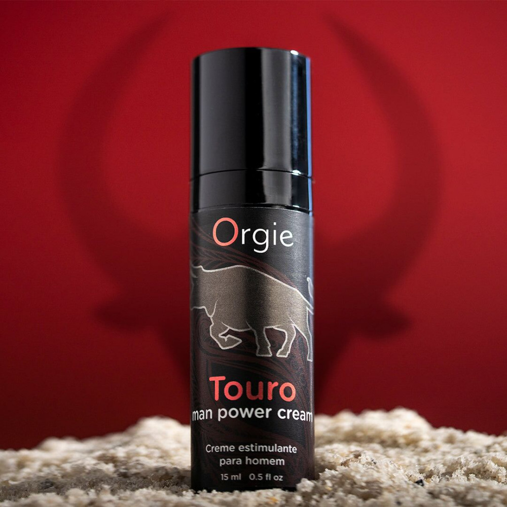 Мужские возбудители - Крем для эрекции Orgie - Touro Power Cream (15 мл) 3