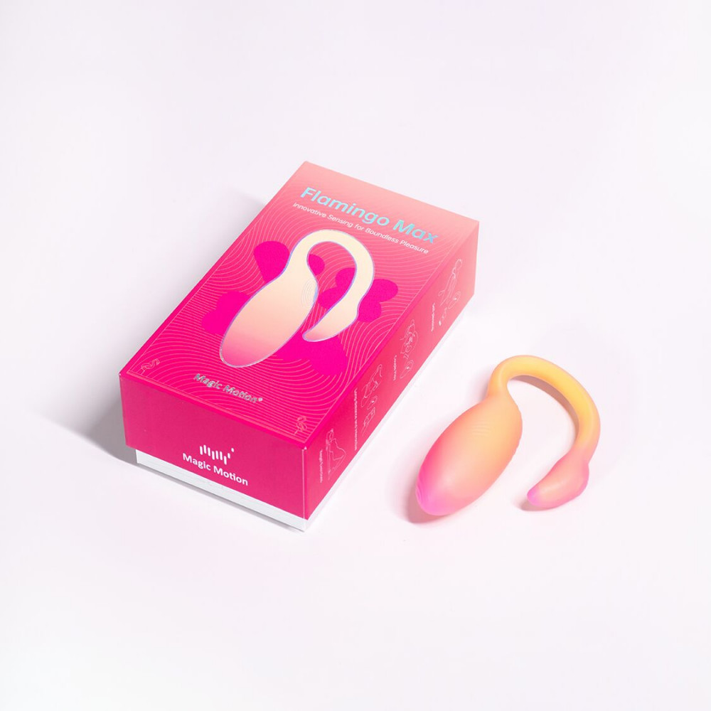 Виброяйцо - Смарт-виброяйцо Magic Motion Flamingo Max Orange 10