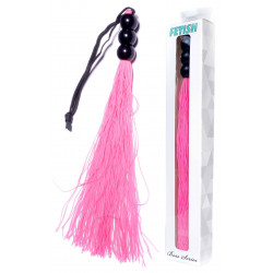 Силиконовый флогер ( длина 26 см ) Fetish Boss Series - Silicone Whip Pink 10", BS6100040