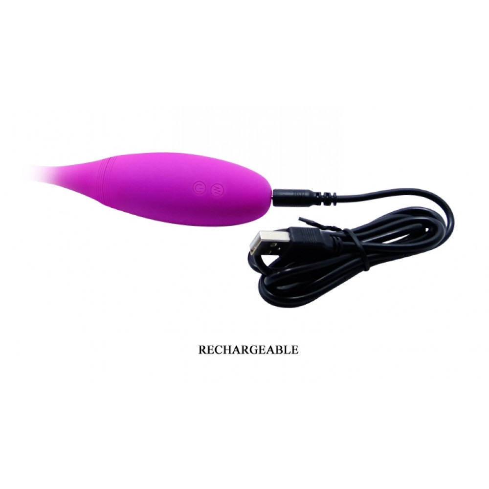 Вибратор - Гибкий двусторонний вибратор PRETTY LOVE - Snaky Vibe, BI-014327-2 2