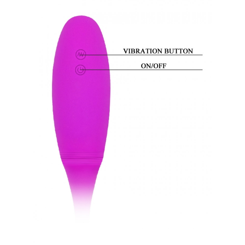 Вибратор - Гибкий двусторонний вибратор PRETTY LOVE - Snaky Vibe, BI-014327-2 3