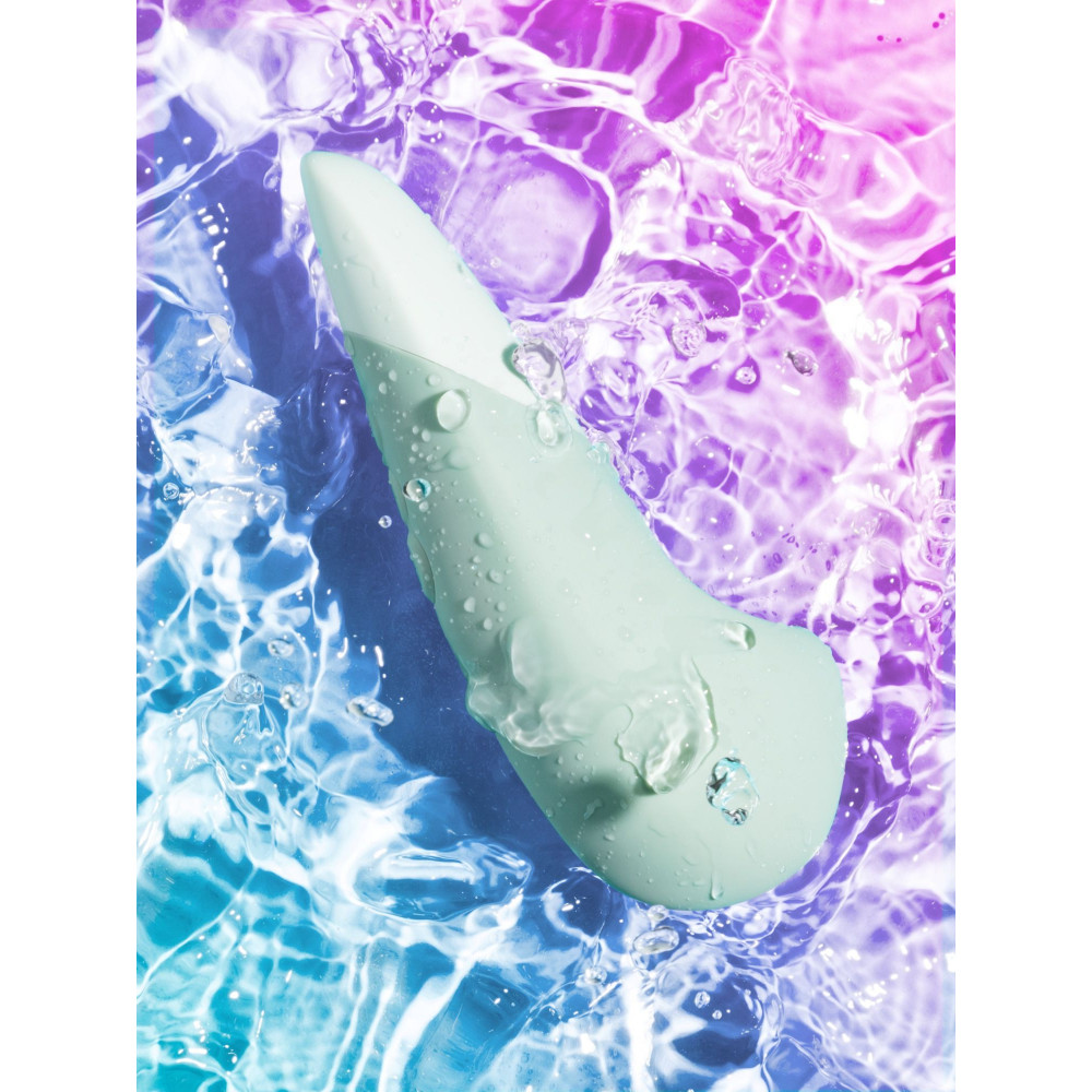 Секс игрушки - Вибратор универсальный бессшумный Womanizer Vibe Sage, мятный 6