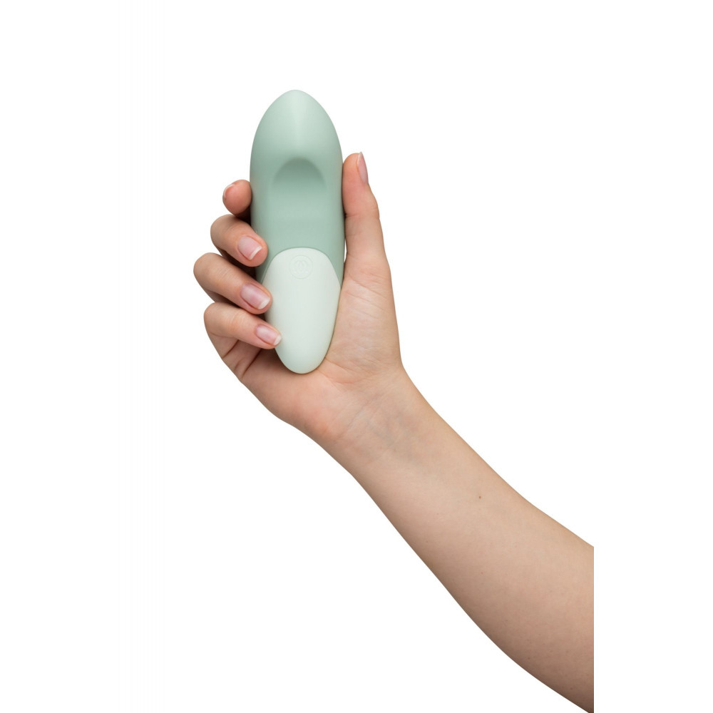 Секс игрушки - Вибратор универсальный бессшумный Womanizer Vibe Sage, мятный 3