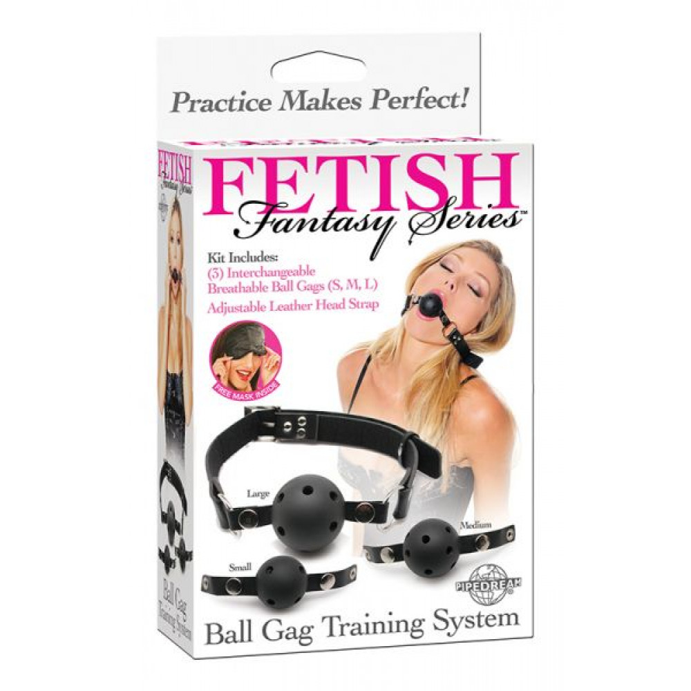 Кляп - Набор кляпов Ball Gag Training System 1
