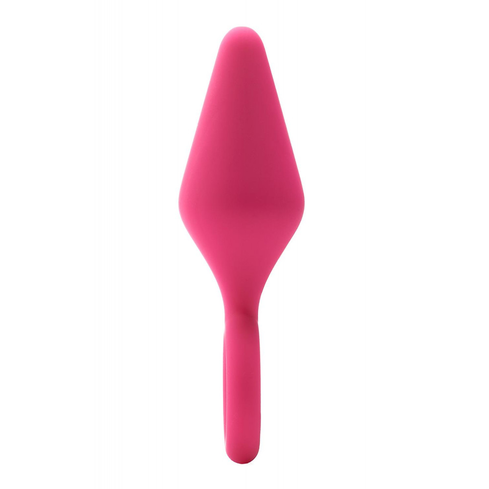 Анальные игрушки - Анальная пробка Dream Toys FLIRTS PULL PLUG SMALL PINK 3