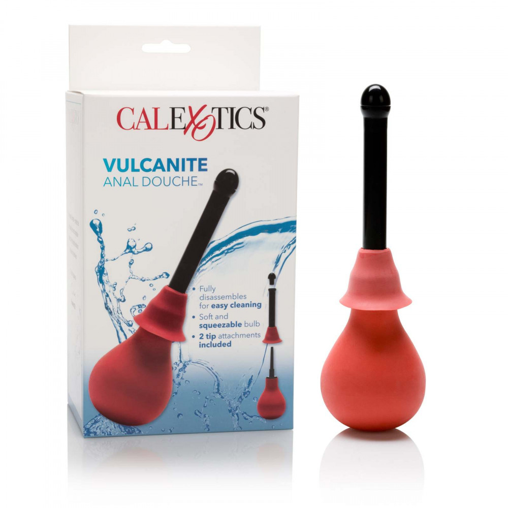 Секс игрушки - Анальный душ Vulcanite Anal Douche California Exotic