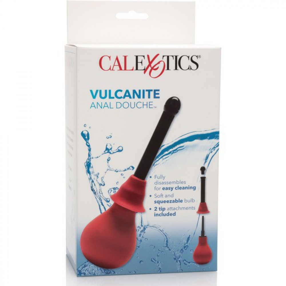 Секс игрушки - Анальный душ Vulcanite Anal Douche California Exotic 1