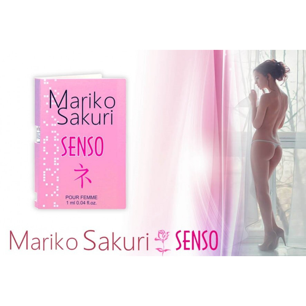 Парфюмерия - Духи с феромонами для женщин Mariko Sakuri SENSO, 1 ml 2