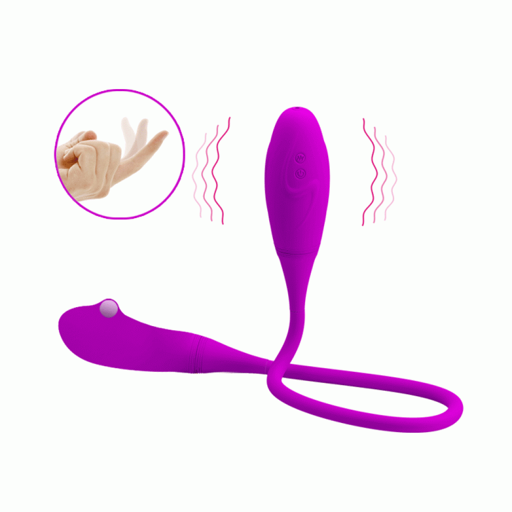 Вибратор - Гибкий вибростимулятор унисекс PRETTY LOVE - Snaky Vibe, BI-014327-3 6