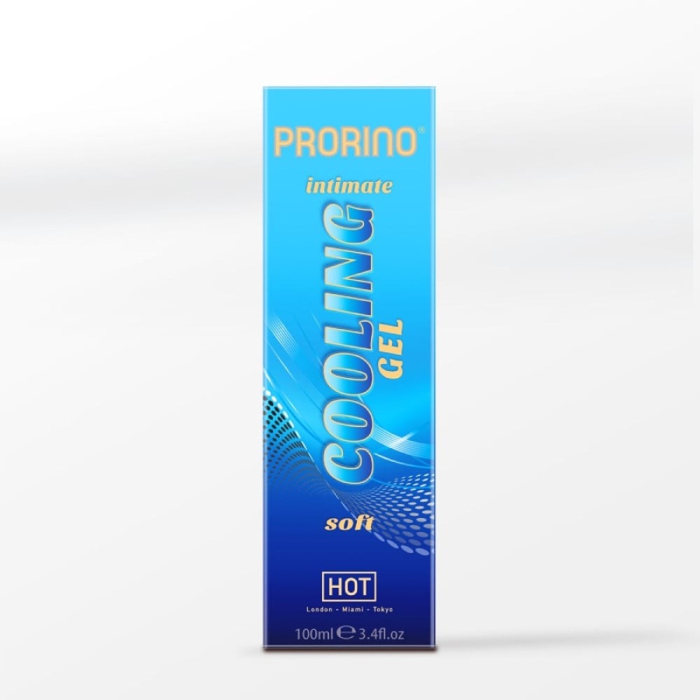 Лубриканты - Лубрикант HOT PRORINO Cooling Gel с эффектом охлаждения, 100 мл 2