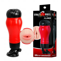 Мастурбатор ротик CRAZY BULL - Flora, BM-00900T47N-2