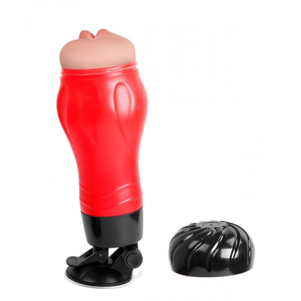 Мастурбаторы вагины - Мастурбатор ротик CRAZY BULL - Flora, BM-00900T47N-2 2