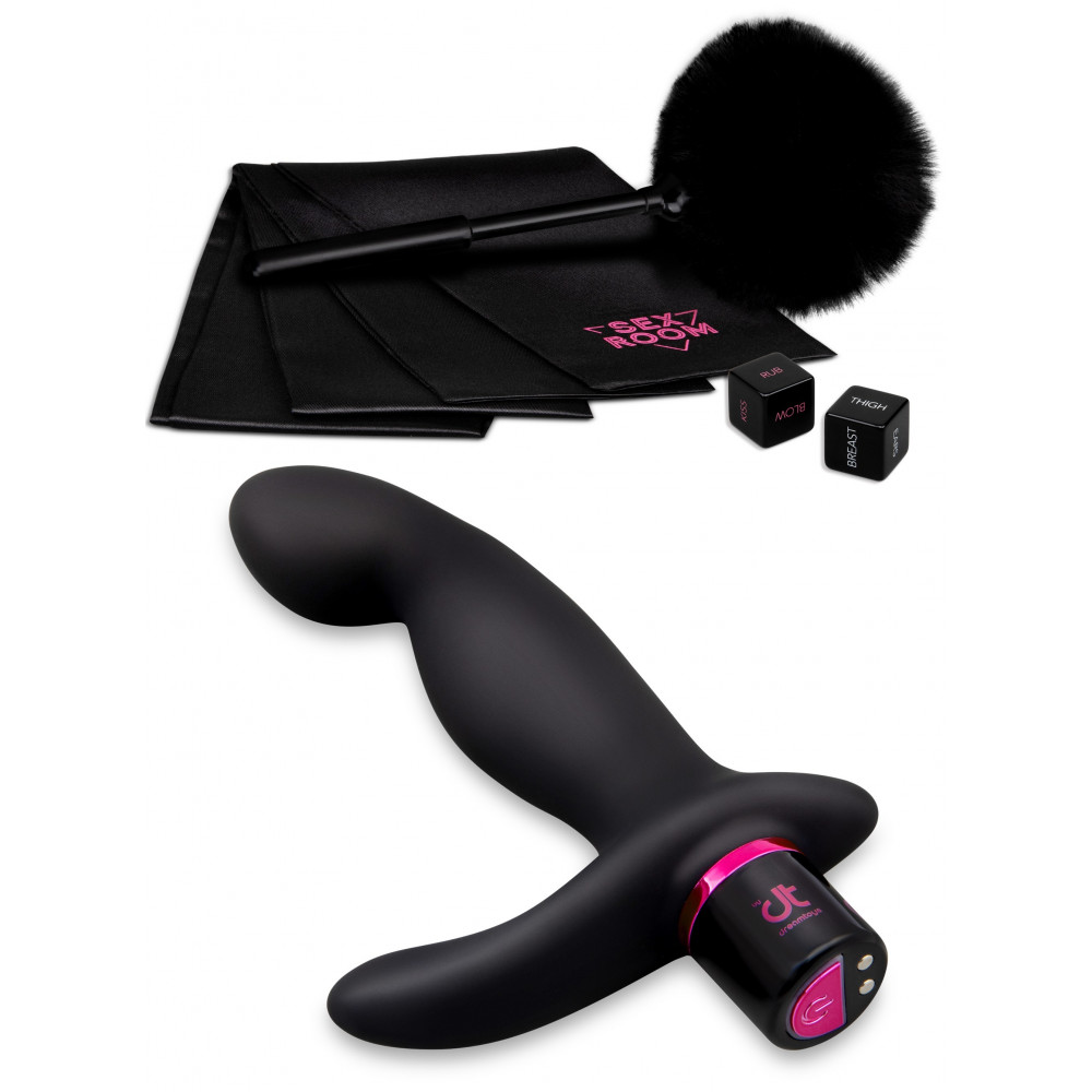 Секс игрушки - Набор для анальных игр Dream Toys Sex Room, 6 предметов, черный/розовый 3