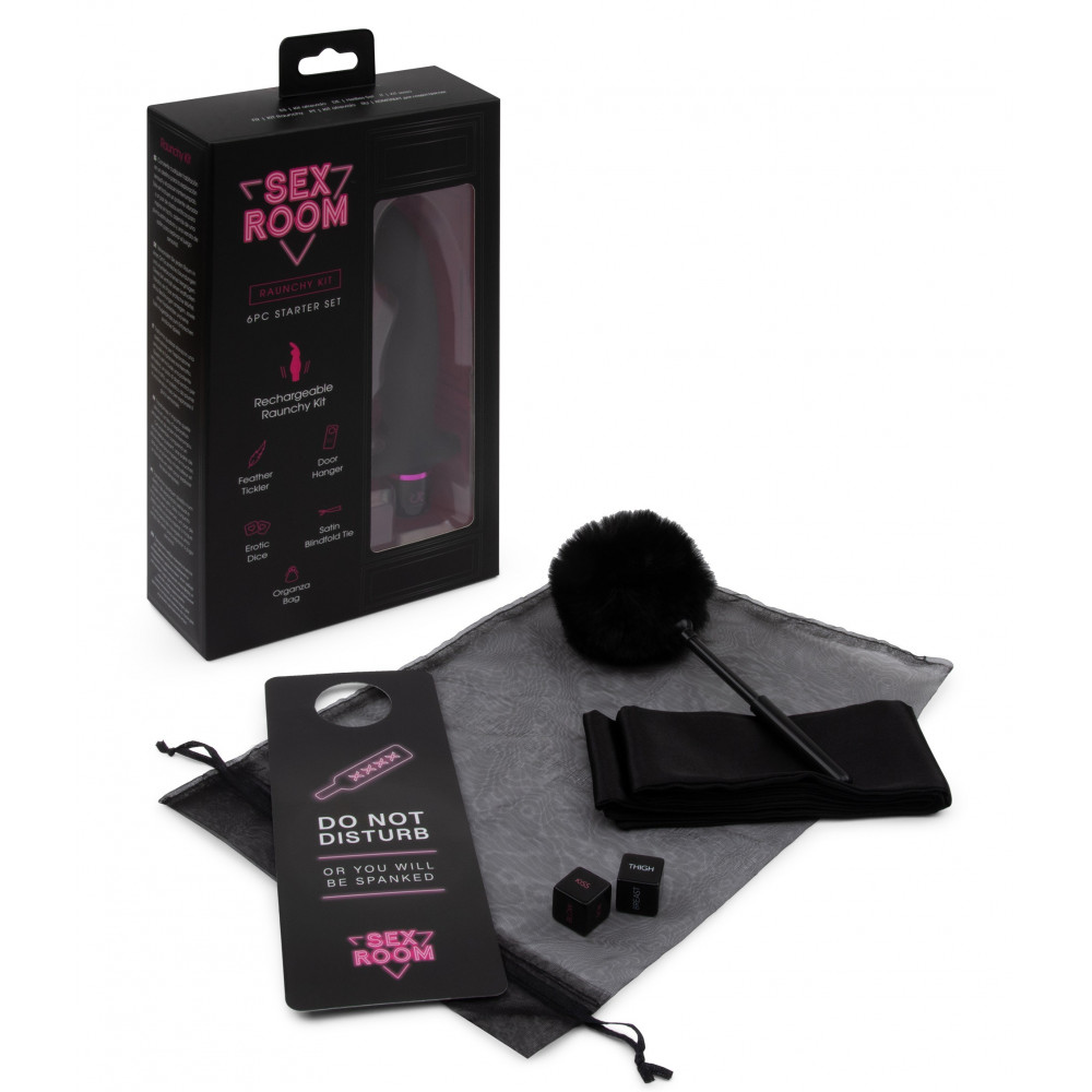 Секс игрушки - Набор для анальных игр Dream Toys Sex Room, 6 предметов, черный/розовый 1