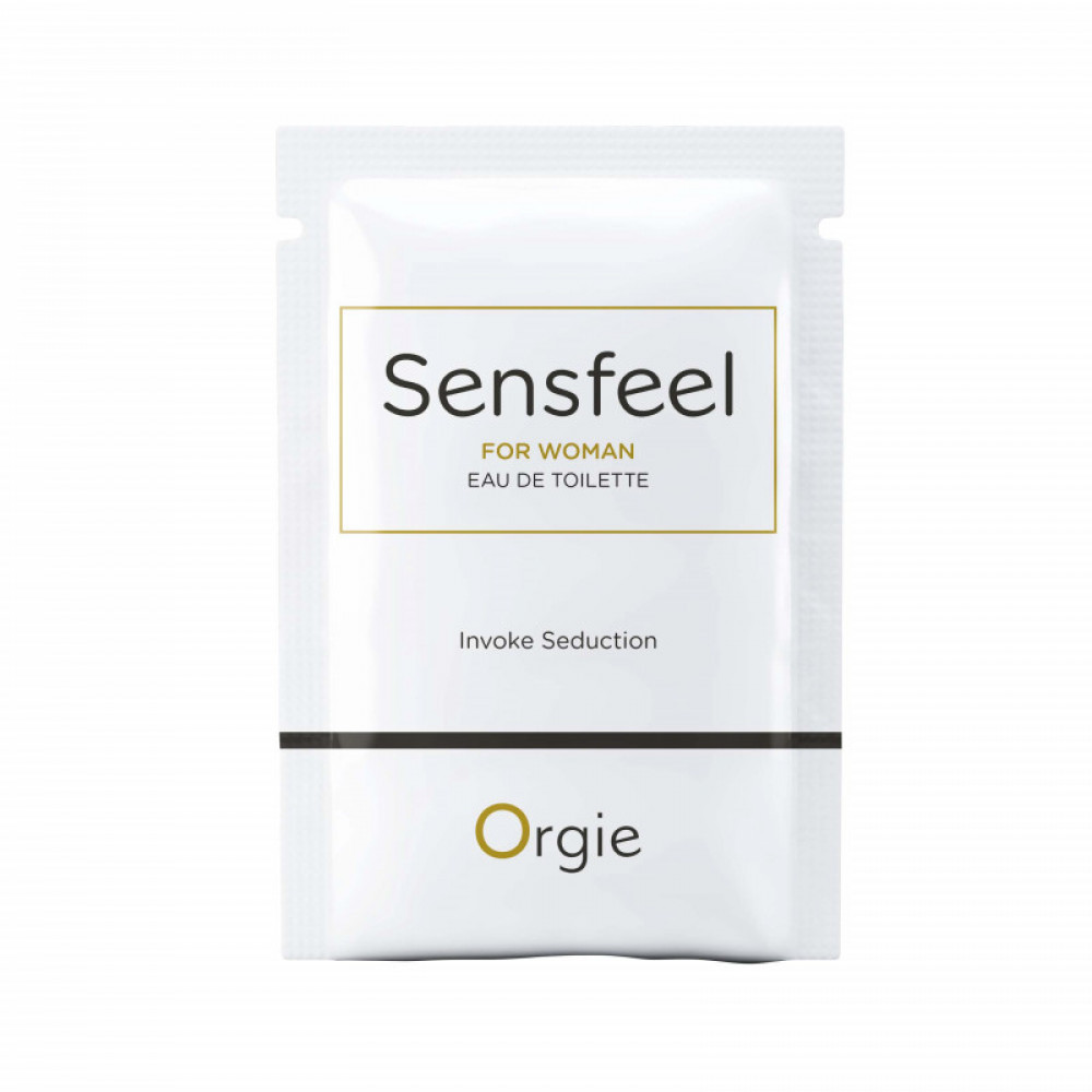 Лубриканты - ПРОБНИК Женская туалетная вода Orgie SENSFEEL + афродизиак, 1 мл