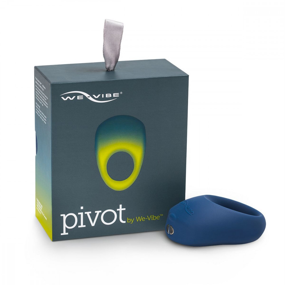 Эрекционные кольца с вибрацией - Эрекционное смарт-виброкольцо We-Vibe Pivot 6