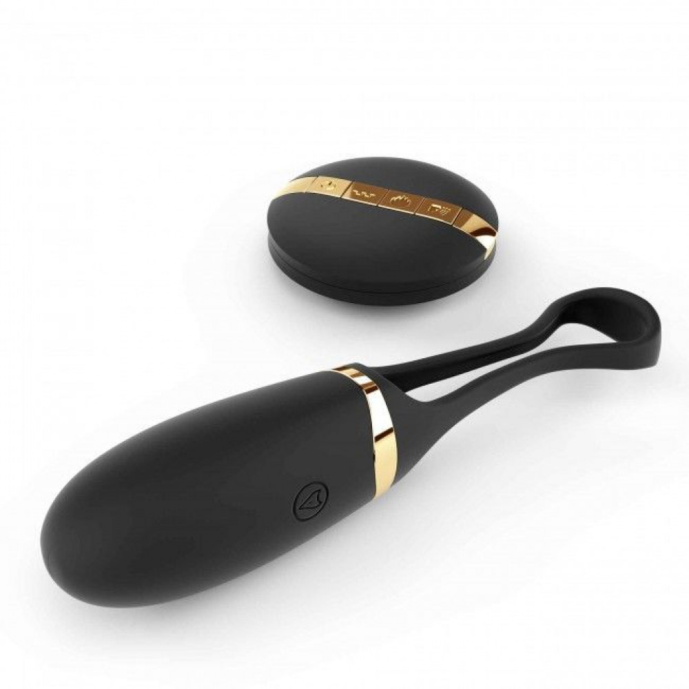 Виброяйцо - Виброяйцо Dorcel Secret Delight Gold с пультом ДУ, с турборежимом и голосовым управлением