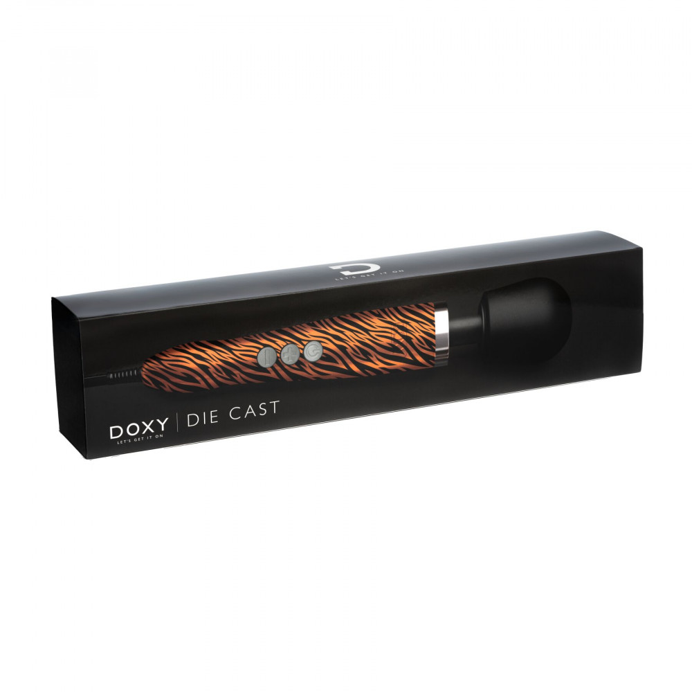 Вибромассажеры - Вибромассажер DOXY Die Cast TIGER, очень мощный, питание 220В, металлический корпус 2