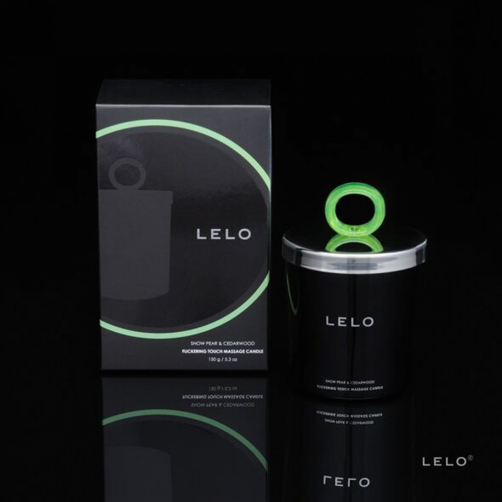 Массажные свечи - Массажная свеча LELO Massage Candle Snow Pear & Cedarwood, соевый воск, 36 часов горения 1