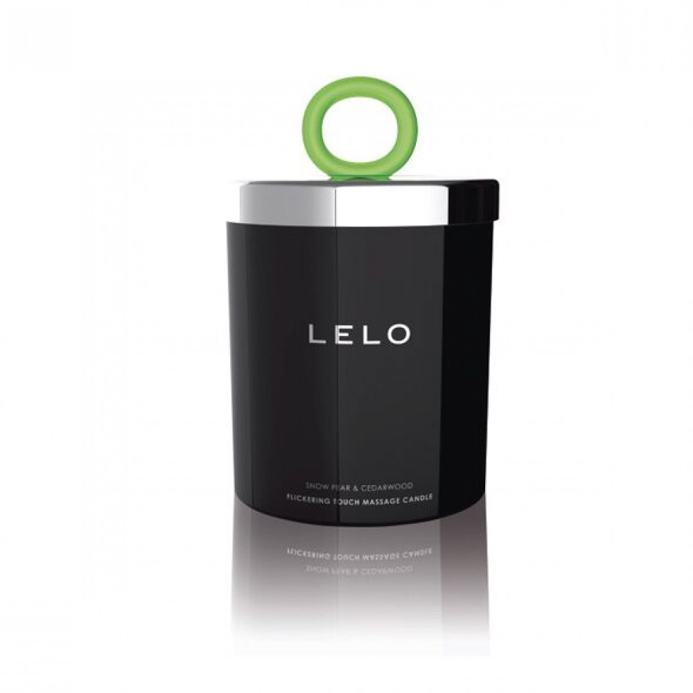 Массажные свечи - Массажная свеча LELO Massage Candle Snow Pear & Cedarwood, соевый воск, 36 часов горения