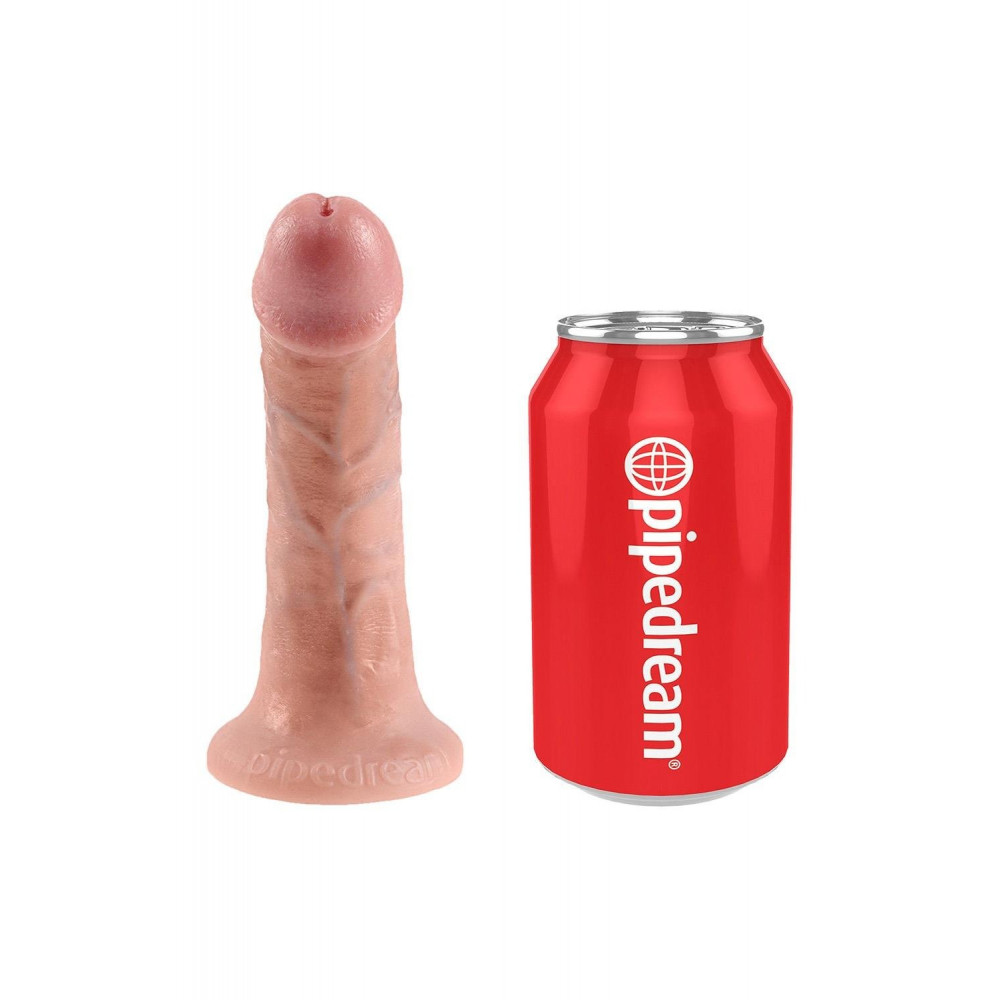 Секс игрушки - Страпон Pipedream King Cock реалистичный, с присоской 2