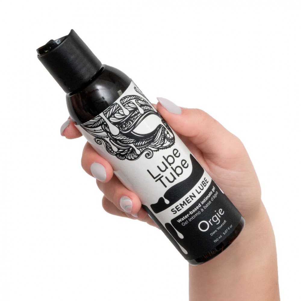 Смазка на водной основе - Лубрикант, имитирующий сперму Orgie - Lube Tube - Semen Lube (150 мл) 1