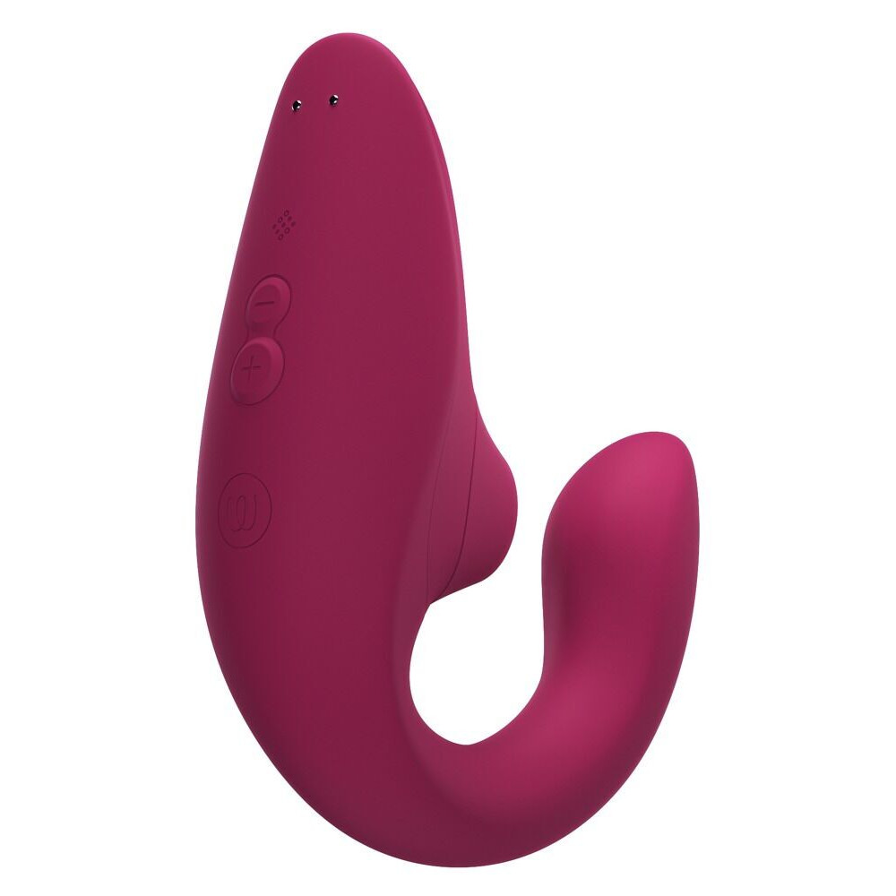 Вибраторы вакуумные - Вакуумный клиторальный стимулятор Womanizer Blend Vibrant Pink 2