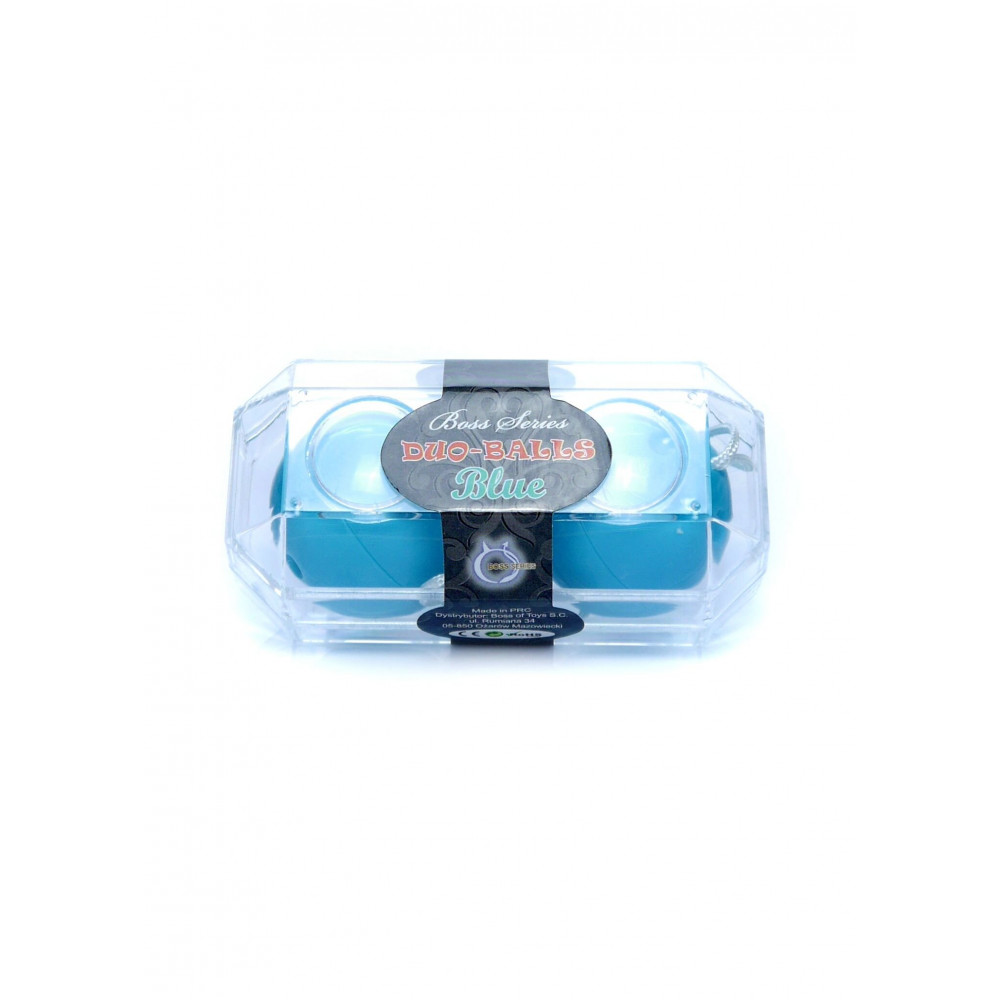 Вагинальные шарики - Вагинальные шарики Duo balls Blue, BS6700024 2