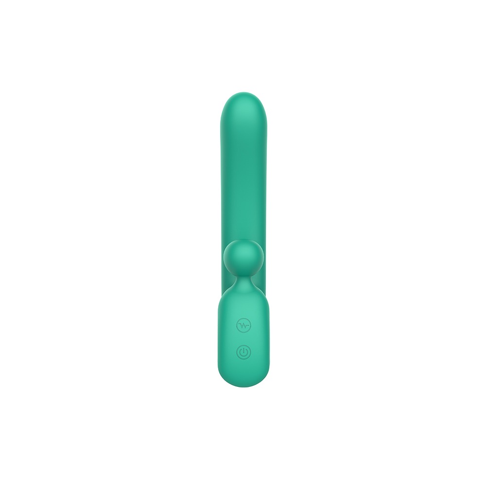 Секс игрушки - Вибратор со стимуляцией клитора, с двумя вибромоторами Chisa Lust Ripple Hreindyri, зеленый 5