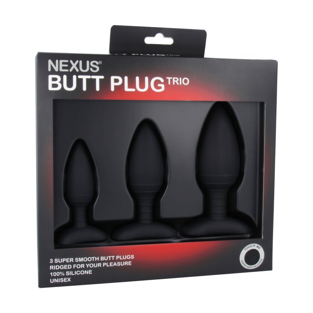 Секс игрушки - Набор анальных пробок Nexus Butt Plug Trio (мятая упаковка!!!) 2