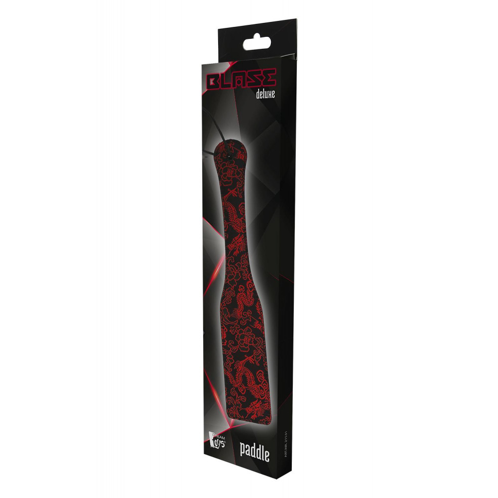 Плети, стеки, флоггеры, тиклеры - Шлепалка BLAZE DELUXE PADDLE 1